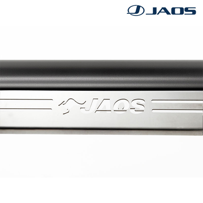 【激安価格】JAOS ジャオス リヤスキッドバー ブラック／ブラスト ハイエース 200系 2004/8～ 標準ボディ 外装