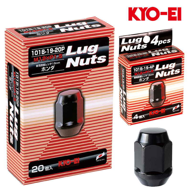 KYO-EI ハイエースバン ホイールナット 200系 M12xP1.5 テーパー座用