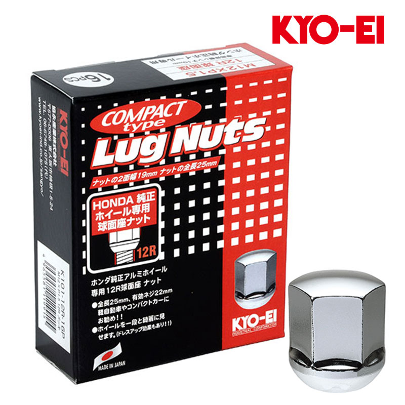 KYO-EI N-WGNカスタム ホイールナット JH1 JH2 M12xP1.5 球面座用