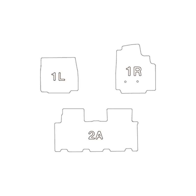 N-VAN フロアマット JJ1 H30/7- 3D立体マット 1台分 Clazzio