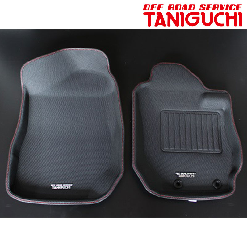 JB64用　タニグチ　フロアマット　フロント用 ジムニー フロアマット JB64W 立体ラバーマット フロント用 ORS