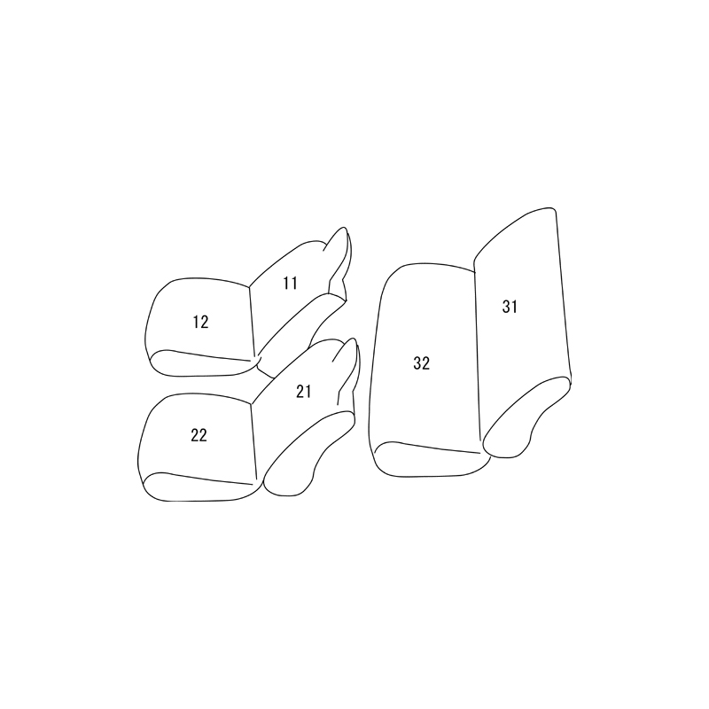 NV100クリッパー シートカバー U71V U72V H24/2-H25/11 ブロス Clazzio