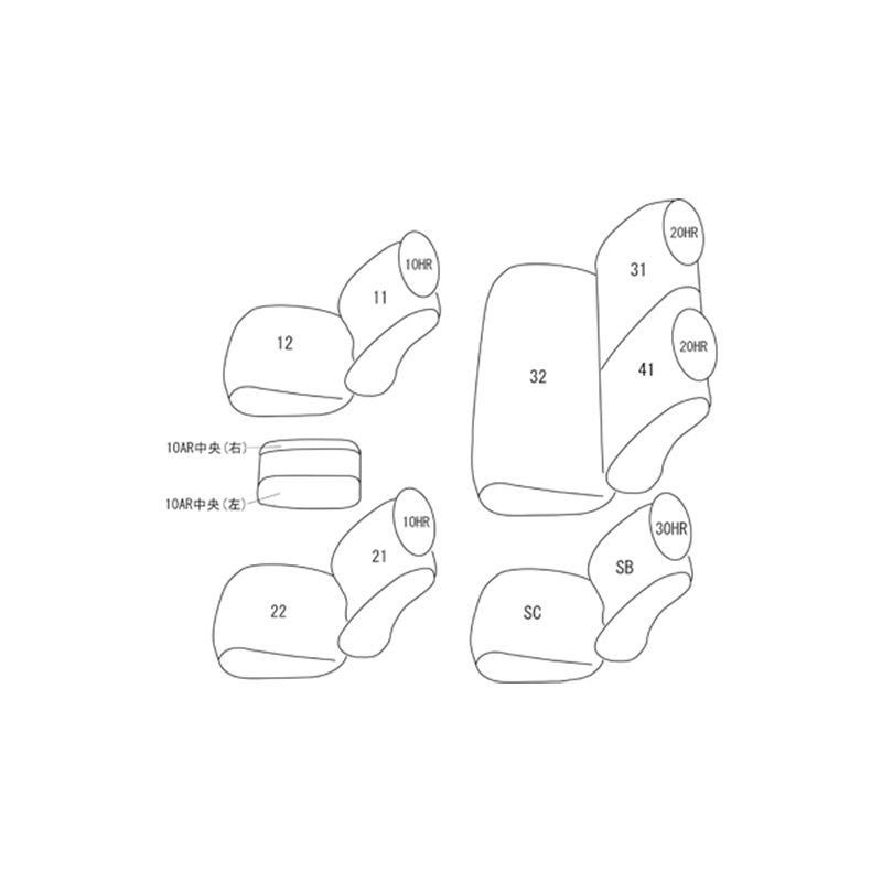 NV350キャラバン(福祉車両) シートカバー E26 H27/3-R3/10 リアルレザー Clazzio(クラッツィオ) EN-5292｜dreamers-shop｜06