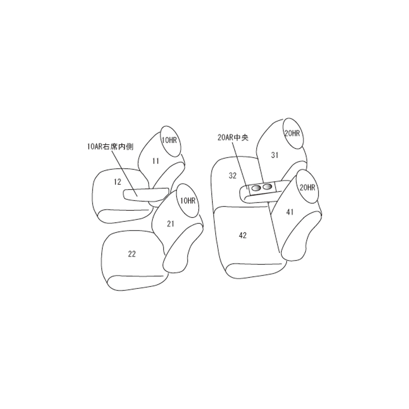 スクラムワゴン シートカバー DG64W H19/8-H24/4 ジュニア Clazzio