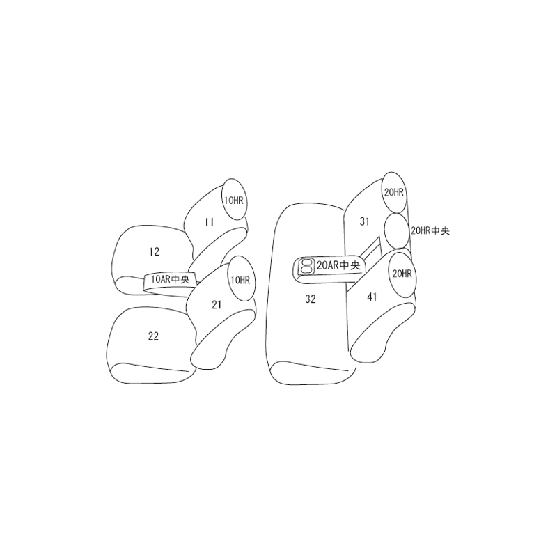 カローラスポーツハイブリッド シートカバー ZWE211H ZWE213H ZWE219H