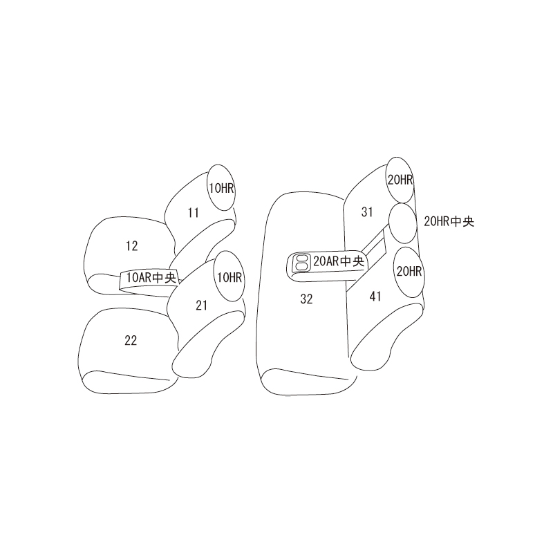 MAZDA3セダン シートカバー BP5P BPFP BP8P BPEP BPFJ3P R  ライン