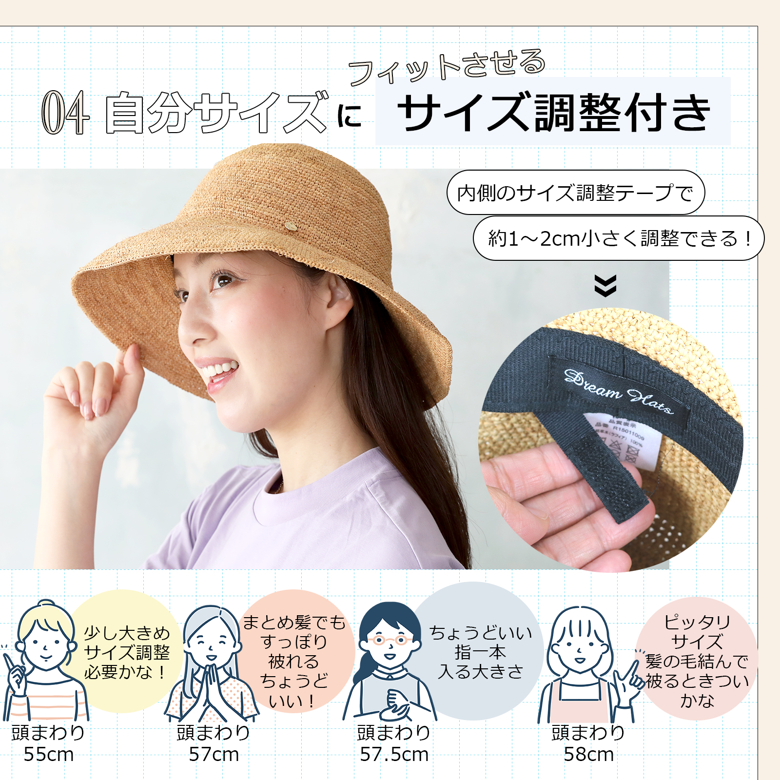 帽子 レディース ハット 麦わら 麦わら帽子 UV UVカット 紫外線 つば広