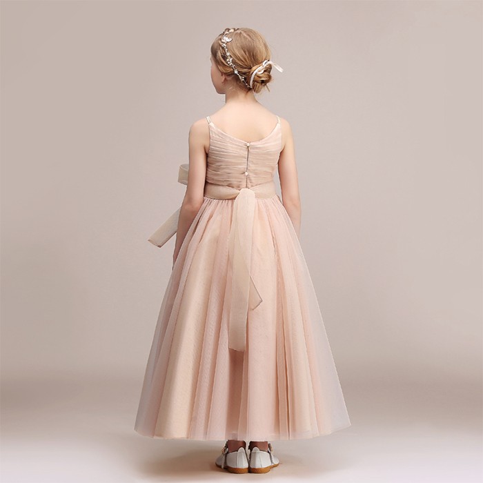 子どもドレス お呼ばれ 結婚式 大きな花キッズドレス ジュニアコンクール 子供服 女の子 フォーマル 100 110 120 130 140 150 160