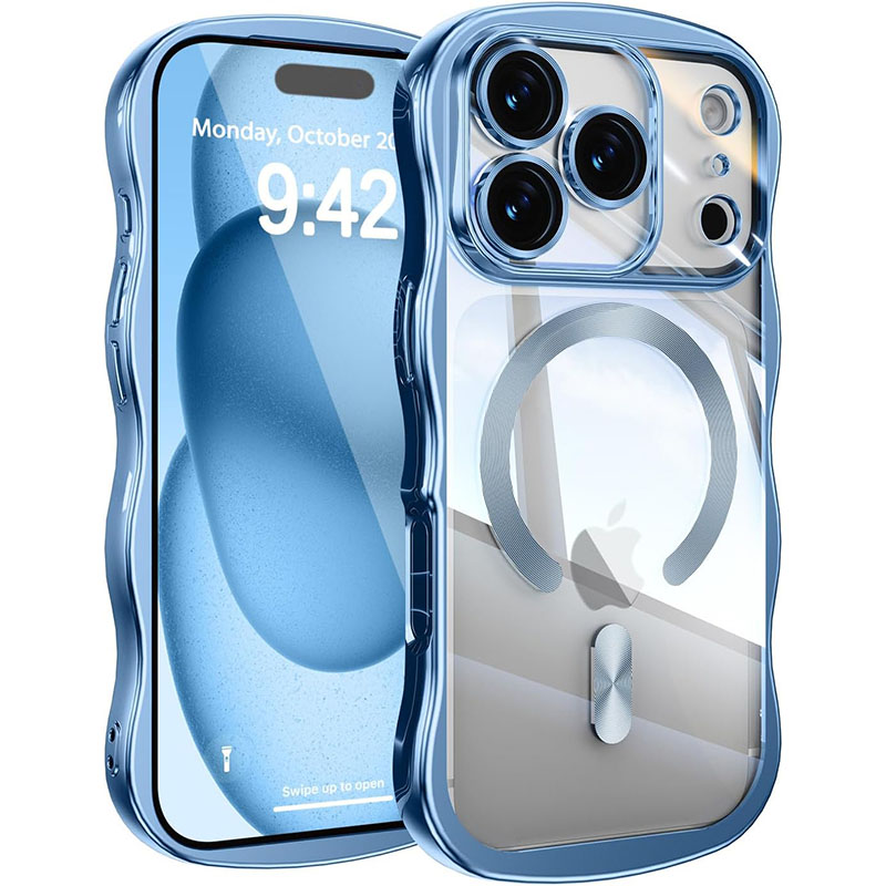 iPhone iPhone17 ケース MagSafe対応 iPhone16e pro Max くねくね