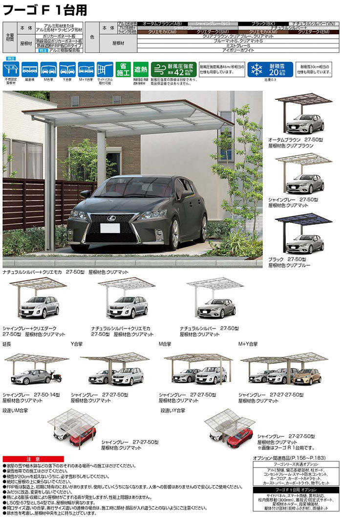 ランキングや新製品ランキングや新製品カーポート 3台駐車場 リクシル