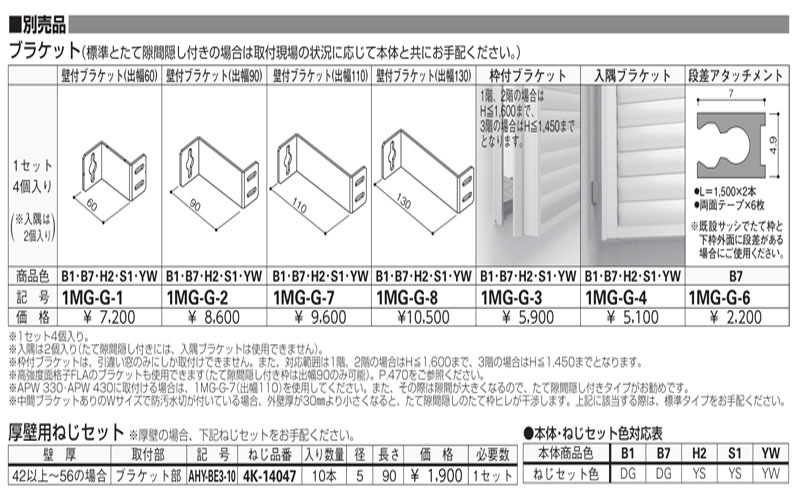 多機能ルーバー 16009 W1690×H1000mm アルミルーバー 標準タイプ 壁付