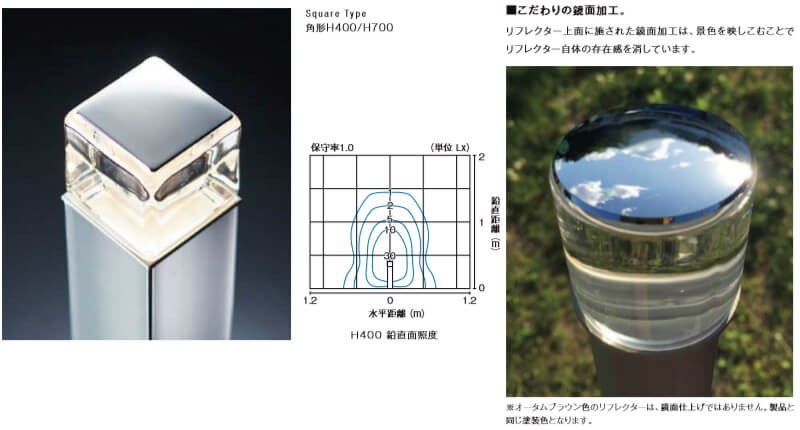 絶品】 エクステリアライト 外構照明 12V美彩 丸形 H700 庭園灯 門灯