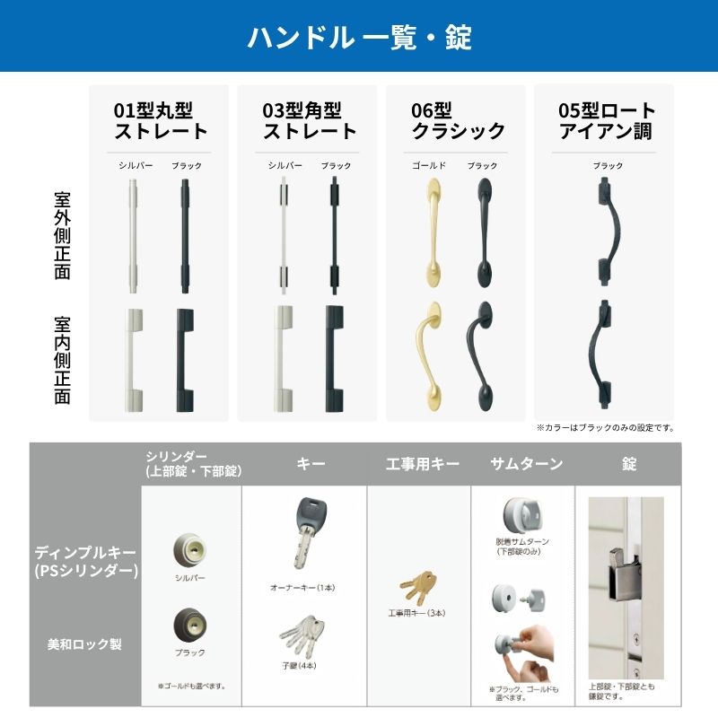 ドアリモ リフォーム用玄関ドア D30 デザイン C04N 断熱ドア D4仕様 片