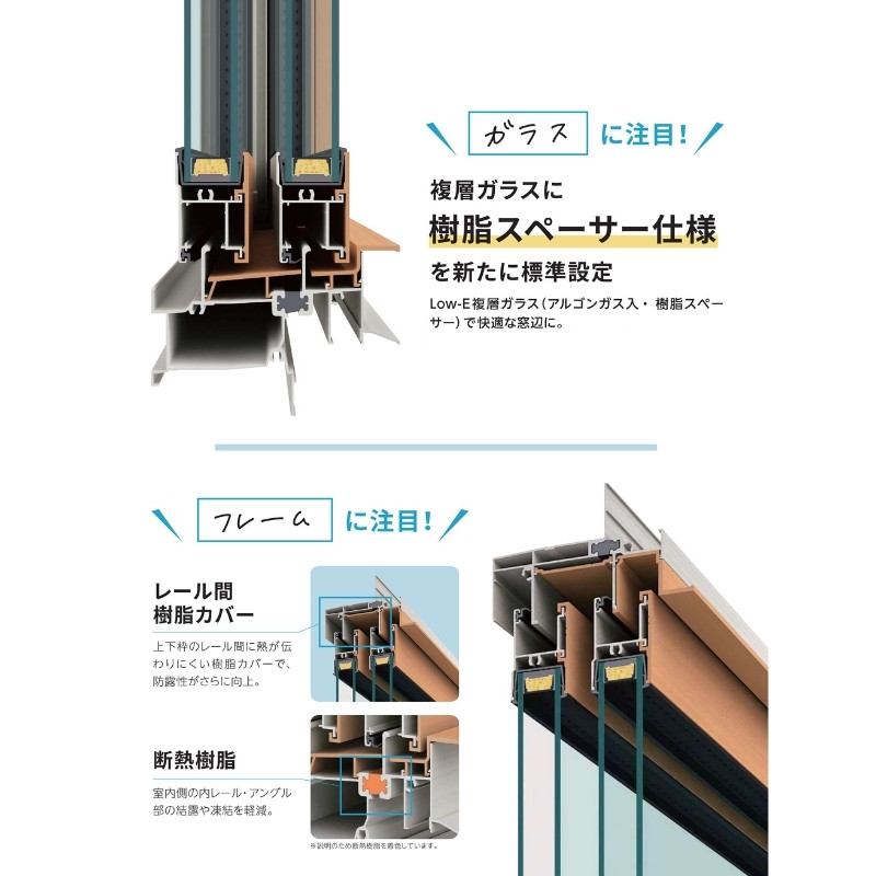 シャッター付引違い窓 半外付 17813 エピソードII ＮＥＯ−Ｂ W1820×H1370 mm YKKap 断熱 樹脂アルミ複合 サッシ 引き違い  窓 リフォーム DIY