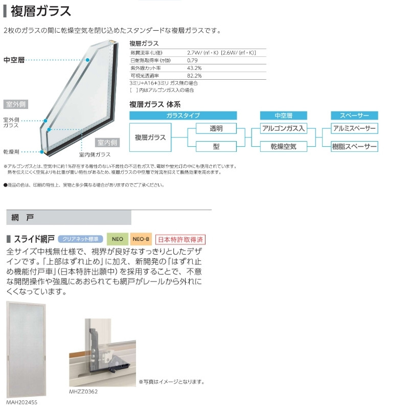 日本最大級の品揃え 手動シャッター付引き違い窓 17811 TW (PG) W1820×H1170mm 複層ガラス 樹脂アルミ複合サッシ 2枚