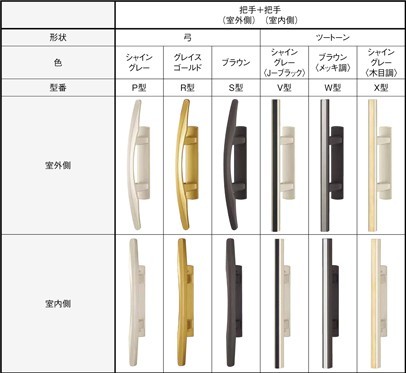 高意匠引手（C型）