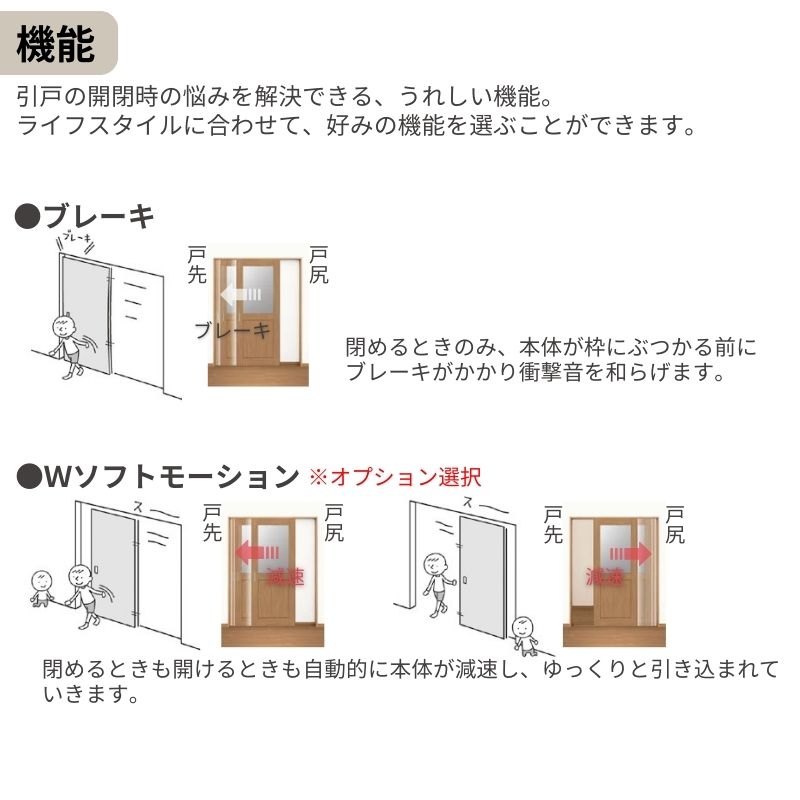 ラシッサ オーダーサイズ LIXIL 洗面タイプ 室内引戸 上吊方式 片引戸