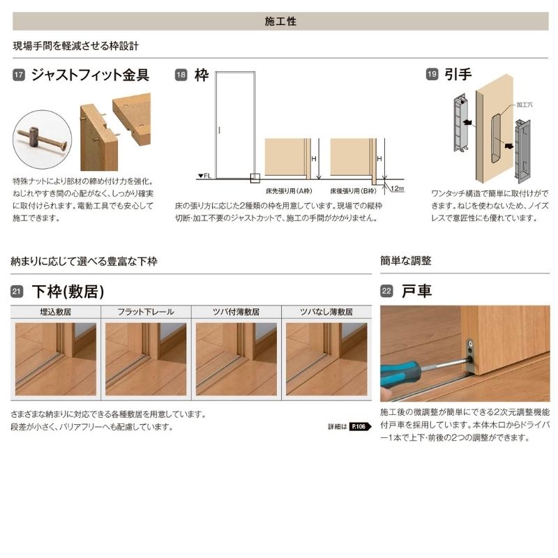 ラシッサ 室内引戸 引き違い戸 3枚建 Vレール方式 ラシッサD ラシッサ 室内引戸 引き違い戸 3枚建 Vレール方式 ラシッサD