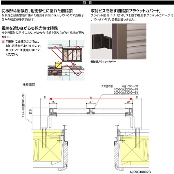 特長、図面