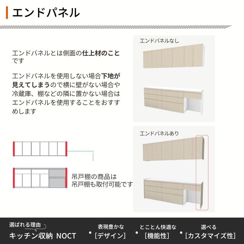 26年新モデル カップボード ノクト 食器棚 間口270cm(90+90+90)cm 壁付型 ハイフロアキャビネット カウンター高さ99cm 奥行45cm W2700mm リクシル グループ1 |  | 13