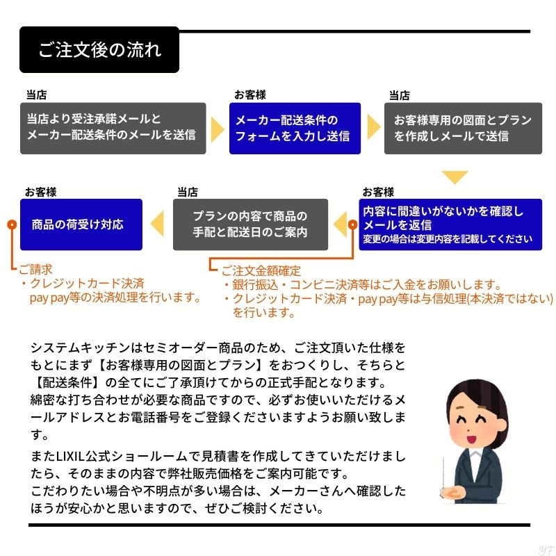 ノクト 食器棚 間口240cm(90+75+75cm) ハイフロアキャビネット キッチンボード カウンター高さ99cm 奥行45cm W2400mm LIXIL リクシル キッチン収納 グループ1 | ノクト | 12