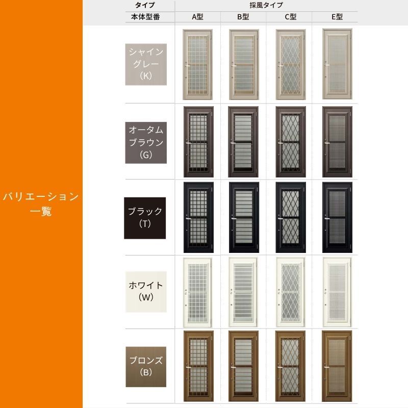 【工事パック】 リフォーム用勝手口ドア リシェ...の詳細画像4