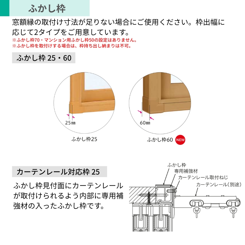 内窓 二重窓 YKK ウチリモ 内開き窓 Low-E複層ガラス 透明3+A12+3mm/型4+A11+3mm W401〜700 H901〜1200mm YKKap 断熱 防音 結露対策 薄型の画像