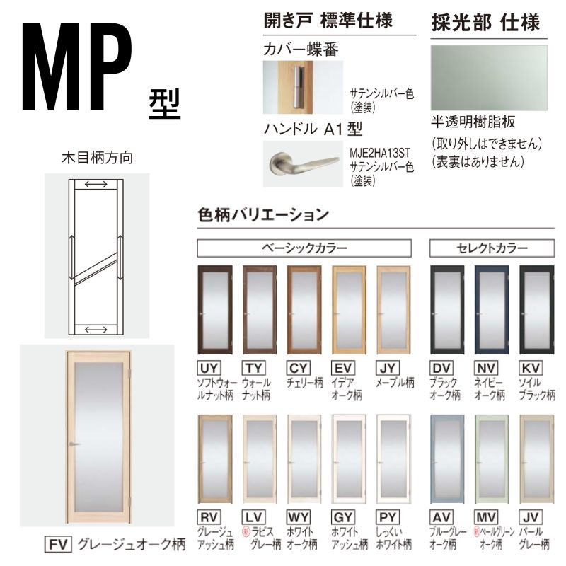 Panasonic（パナソニック） ベリティス 片開きドア 大採光タイプ MP型