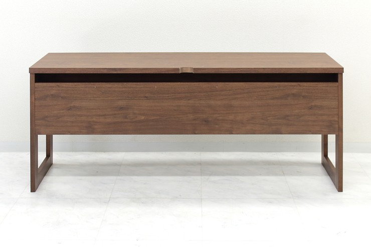 書斎デスク パソコンデスク 机 完成品 幅160cm 木製 アルダー 国産品