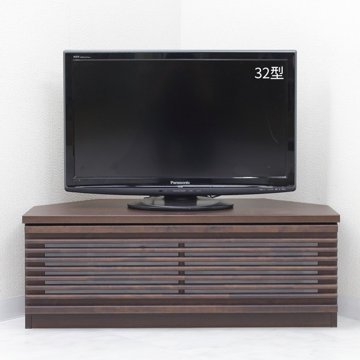 テレビ台 テレビボード コーナー 完成品 幅100cm 収納 木製 北欧風