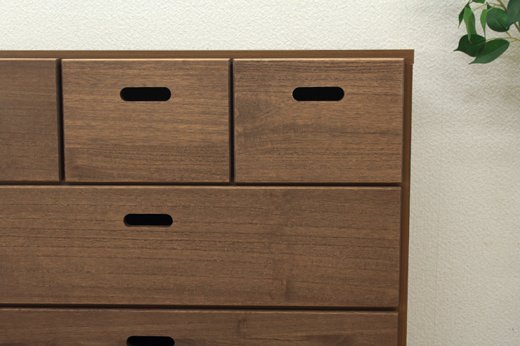 チェスト タンス ローチェスト 完成品 幅75cm 4段 木製 おしゃれ 衣類