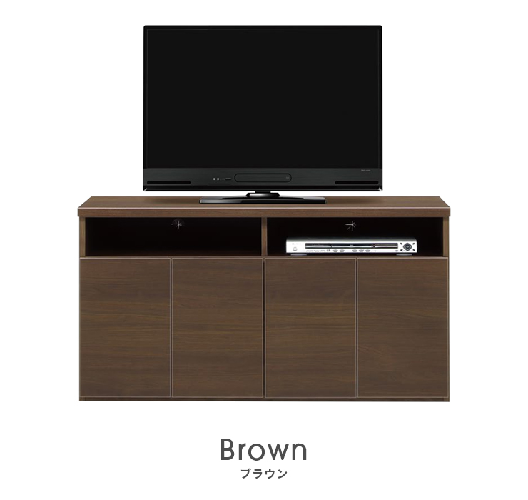 テレビ台 テレビボード ハイタイプ 完成品 約幅120cm 収納 木製