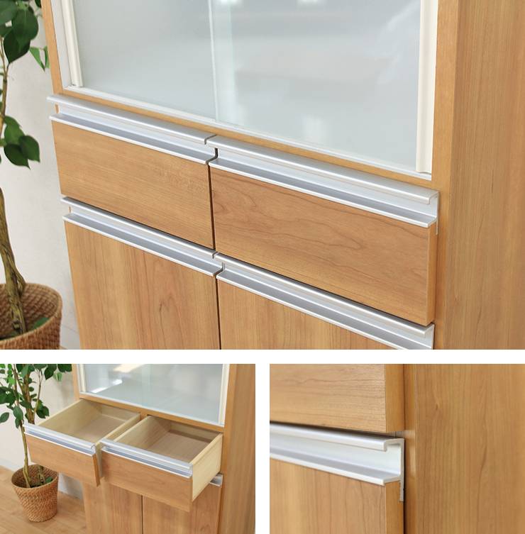 食器棚 ダイニングボード キッチン収納 完成品 日本製 国産 幅60cm