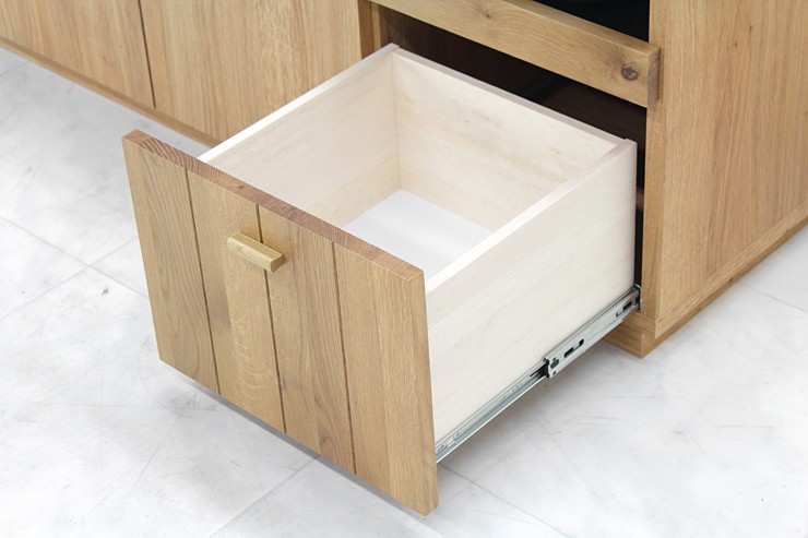 キッチンカウンター 食器棚 ロータイプ 完成品 幅120cm 木製 キッチン