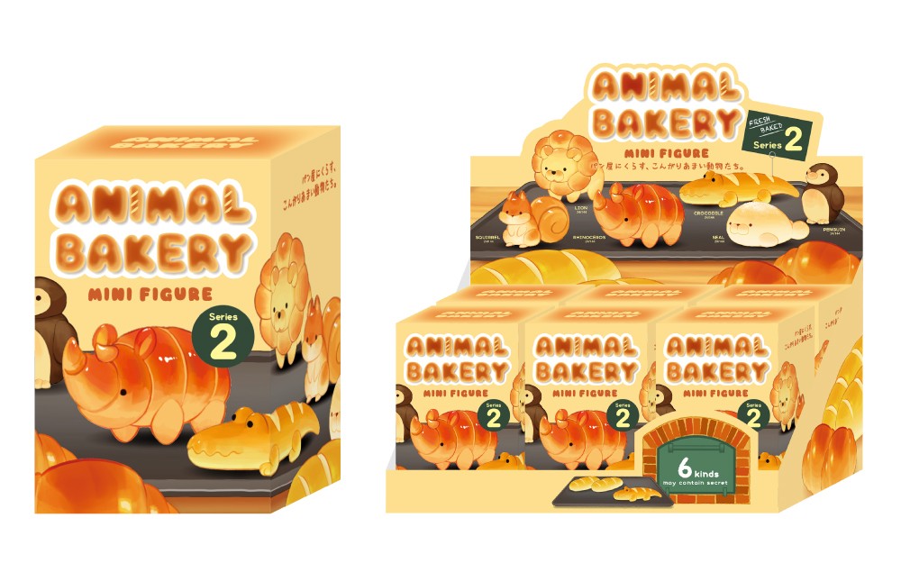 アニマルベーカリー　フィギュアセット ANIMAL BAKERY MINI FIGURE Series(Assort Box) アニマル