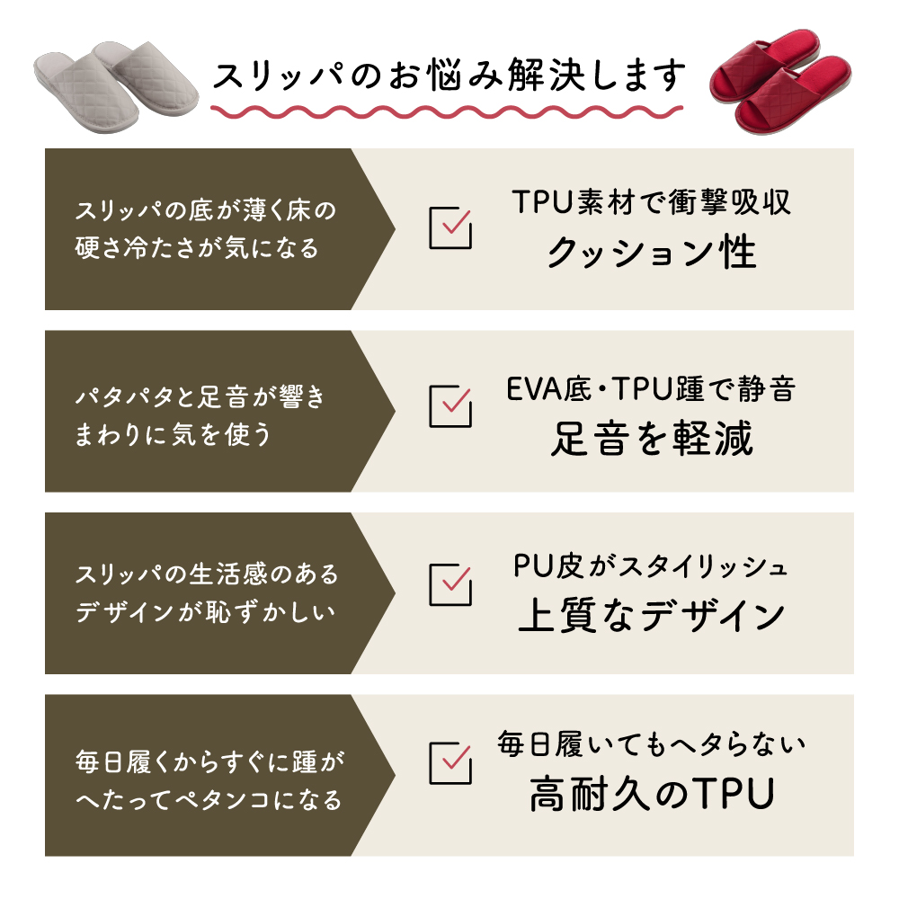 実用新案 スリッパ 室内 来客用 厚底 エアー...の詳細画像2