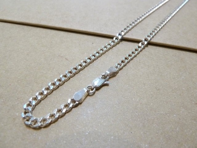3.1mm/50cm】喜平チェーン シルバーネックレス レディース メンズ 鎖