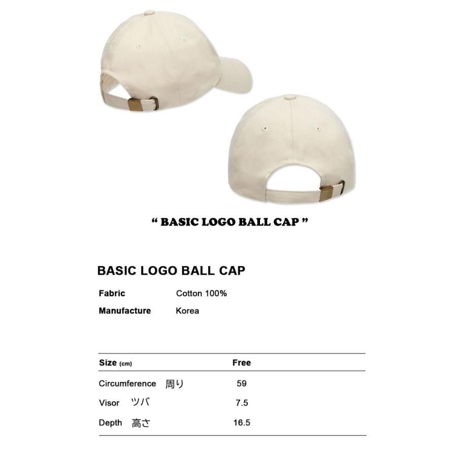 アメス ワールドワイド キャップ Ames Worldwide 正規販売店 BASIC LOGO BALL CAP ベーシック ロゴ ボールキャップ 全3色ン AM2CFUAB20ABK/BE/GR ACC｜drescco｜06