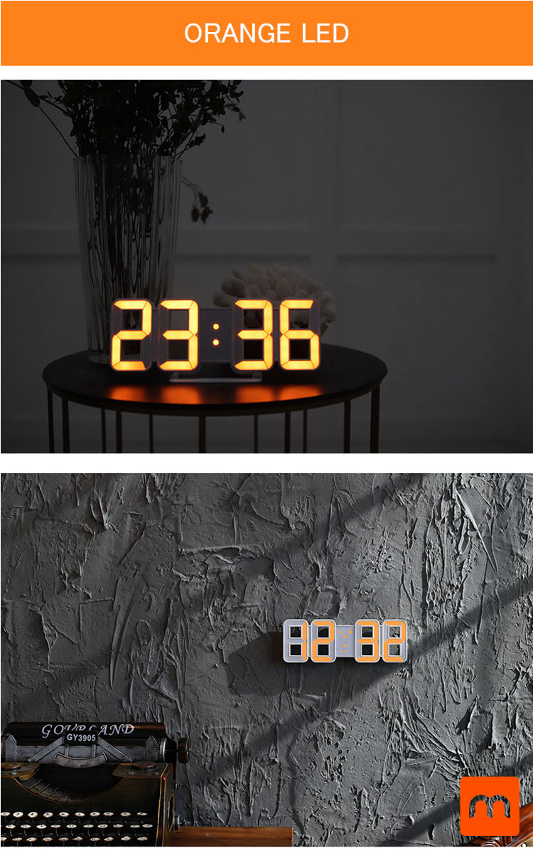 即納】ムアス LED時計 MOOAS 正規販売店 PURE MINI LED WALL CLOCK