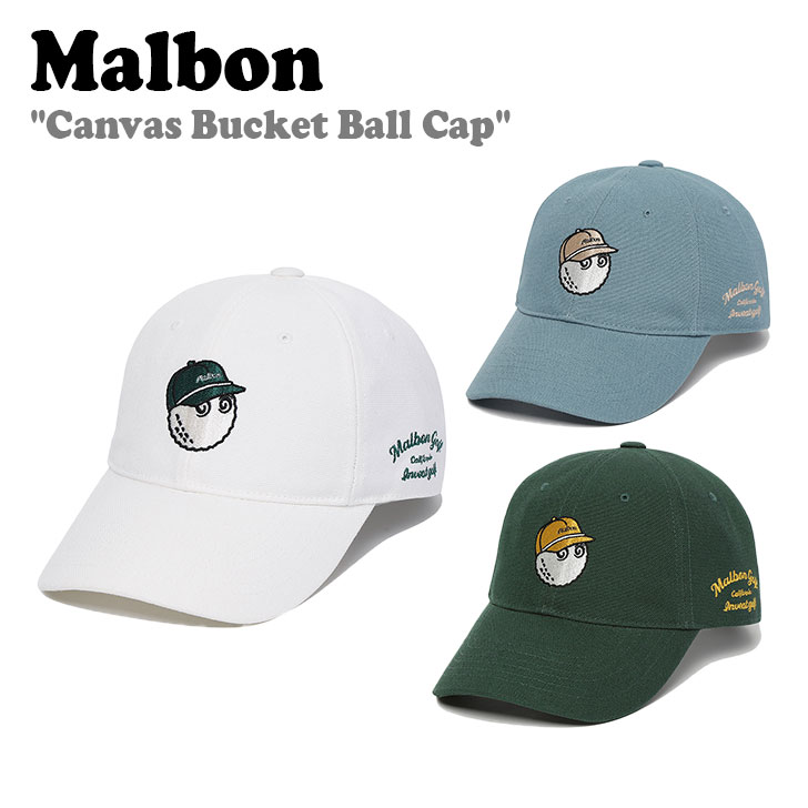 マルボンゴルフ キャップ MALBON GOLF Canvas Bucket Ball Cap 