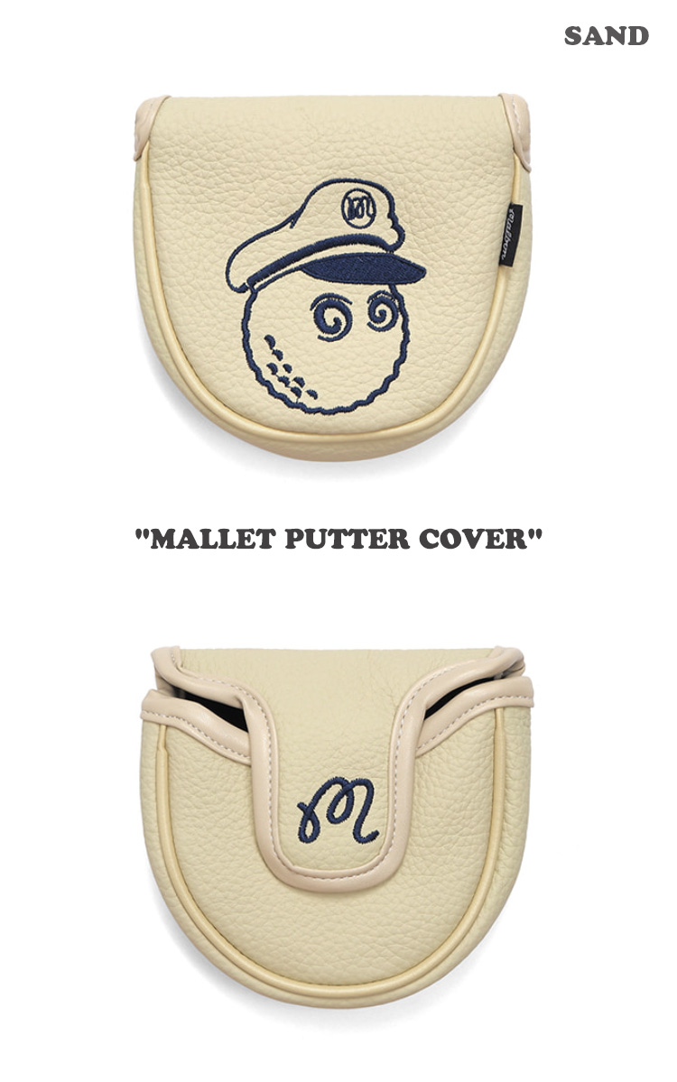 マルボンゴルフ パターカバー MALBON GOLF メンズ レディース MALLET PUTTER COVER マレット パター カバー 全3色  M3133LCV05NVY/ORG/SAS ACC