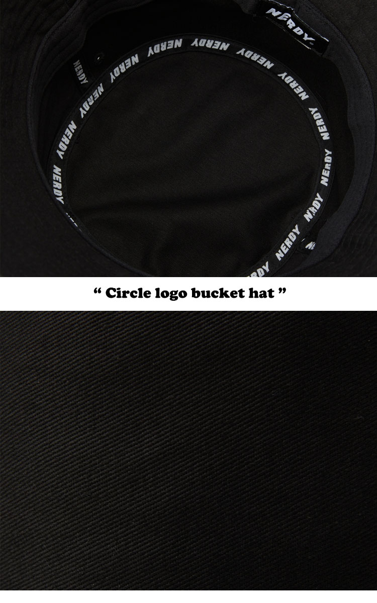 ノルディ バケットハット NERDY メンズ レディース Circle logo bucket 