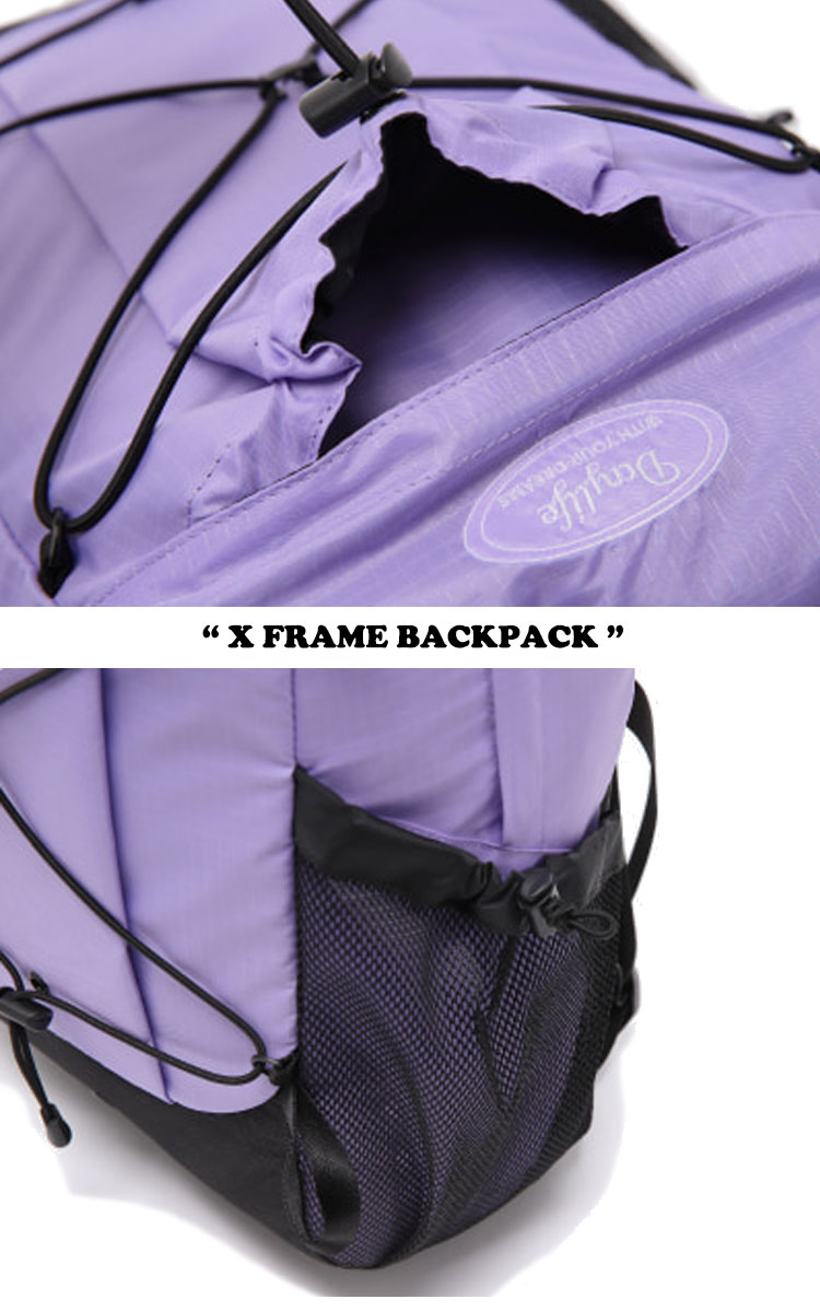 デイライフ リュック DAYLIFE 正規販売店 X FRAME BACKPACK エック フレーム バックパック BLACK ブラック GRAY  グレー PURPLE パープル 5002088866/7/8 バッグ