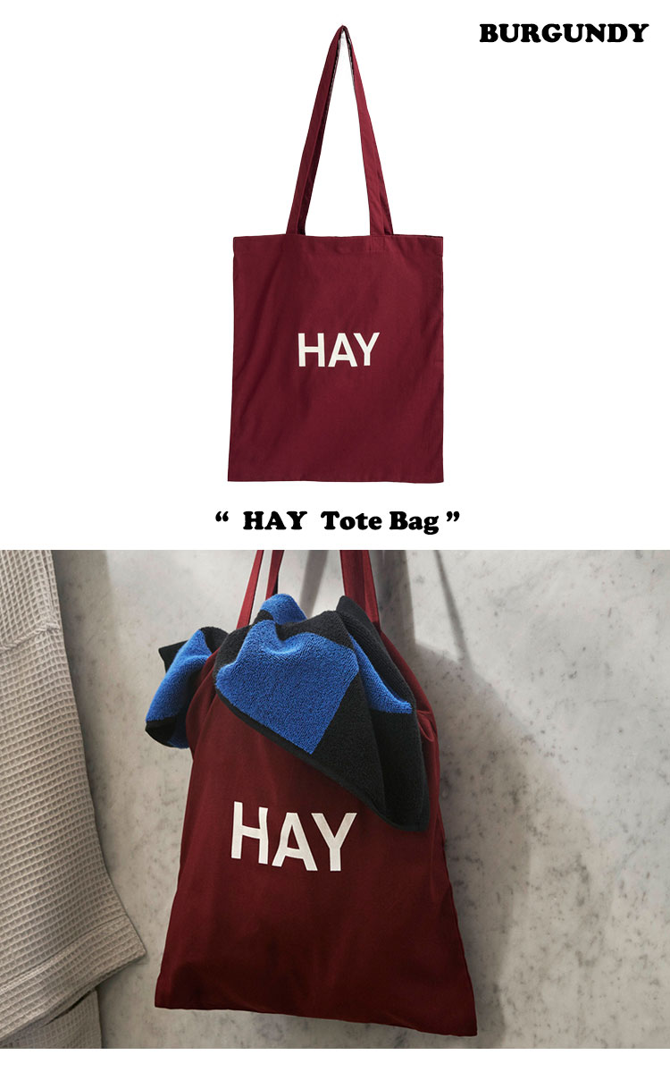 hay トートバッグ totebag バーガンディ - バッグ