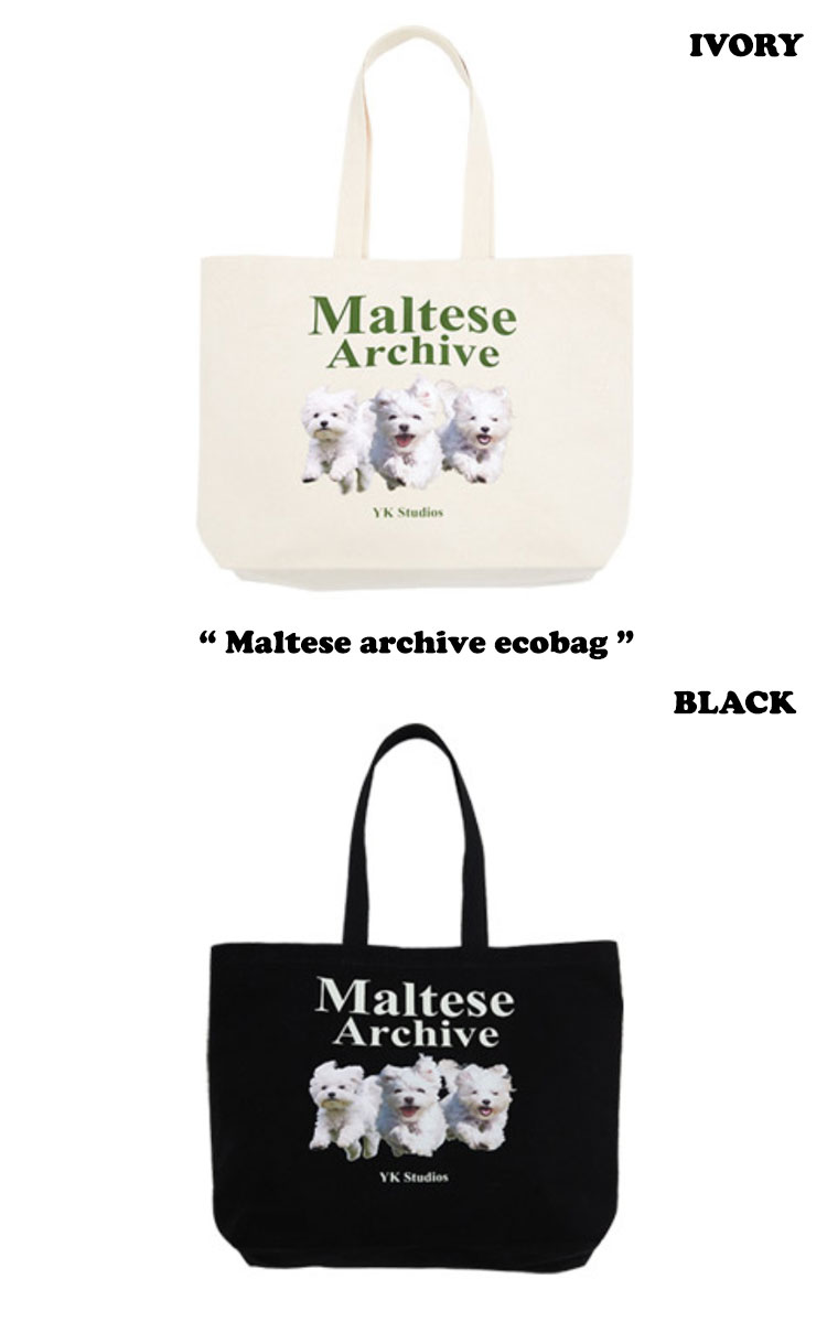 ワイケイ トートバッグ WAI KEI Maltese archive ecobag マルチーズ アーカイブ エコバッグ 全2色 YK22SSAC02 バッグ｜drescco｜02