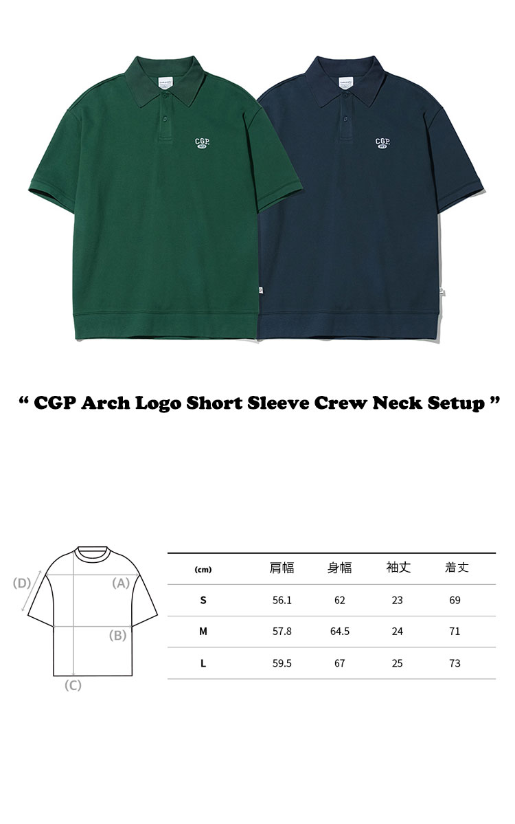 コードグラフィー ポロシャツ CODEGRAPHY 90'S CGP Pique Short Sleeve Tshirt ピケ ショート スリーブ Ｔシャツ 全2色 CBCU3TS025NY/GN ウェア｜drescco｜06