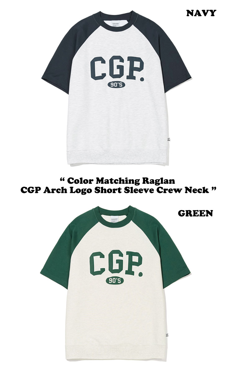 コードグラフィー 半袖 Ｔシャツ CODEGRAPHY Color Matching Raglan CGP Arch Logo Short Sleeve Crew Neck CBCU3TS021 ウェア｜drescco｜02