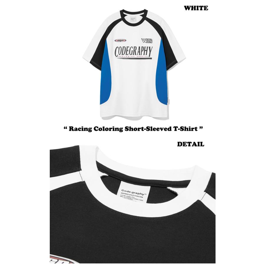 コードグラフィー 半袖Ｔシャツ CODEGRAPHY Racing Coloring Short-Sleeved T-Shirt 全3色 CBDUUTS031 ウェア｜drescco｜03