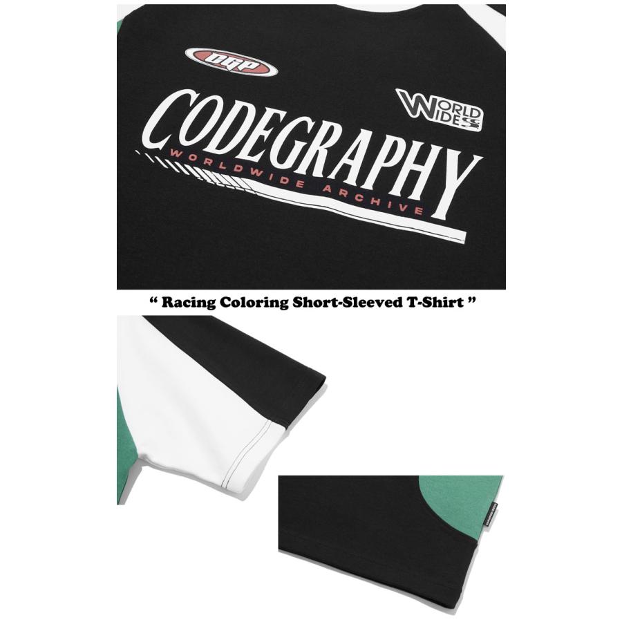 コードグラフィー 半袖Ｔシャツ CODEGRAPHY Racing Coloring Short-Sleeved T-Shirt 全3色 CBDUUTS031 ウェア｜drescco｜04