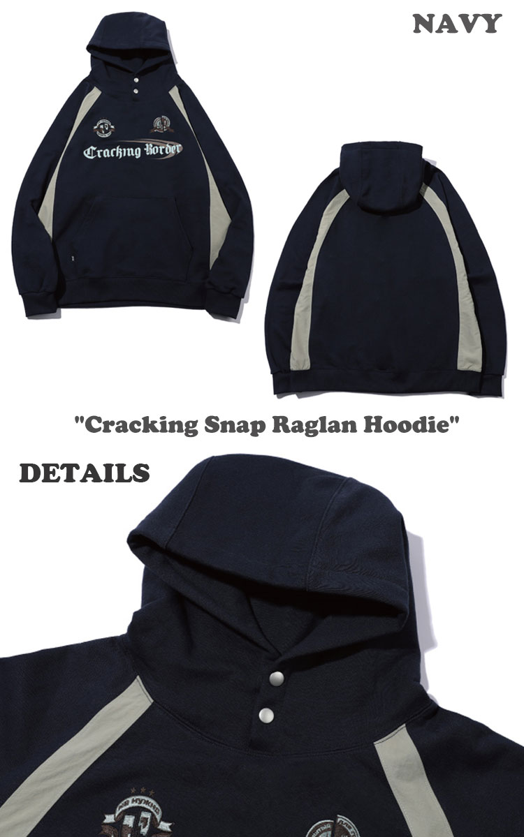 コンパーニョ パーカー CPGN STUDIO 正規販売店 CRAKING SNAP RAGLAN